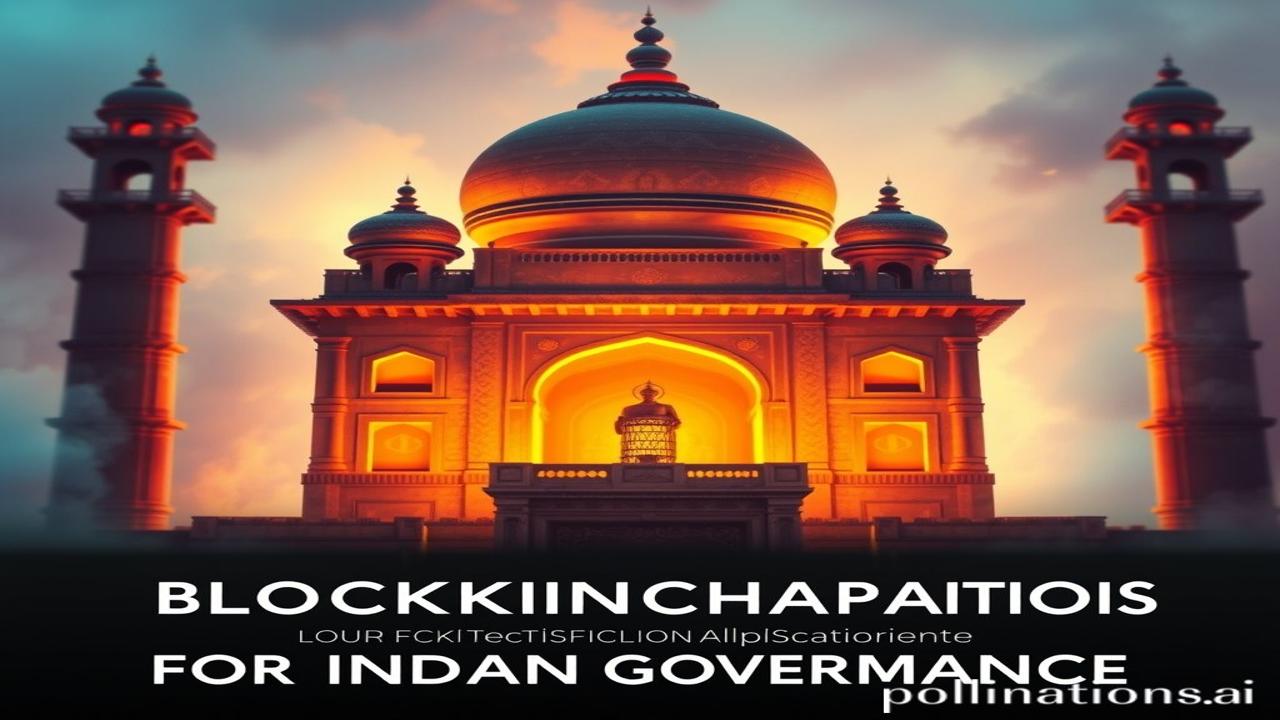 Blockchain Applications for Indian Governance,Technology,Technology,technology,blockchain,governance,transparency,