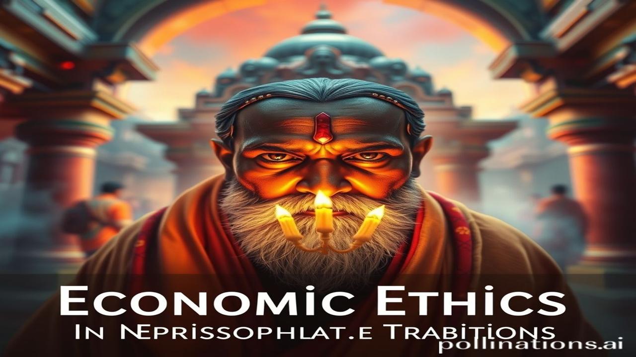 Economic Ethics in Indian Philosophical Traditions,Economics,Economics,economics,ethics,philosophical,traditions,