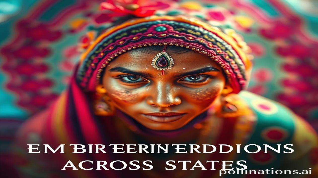 Embroidery Traditions Across States,Textiles,Textiles,textiles,embroidery,traditions,states,