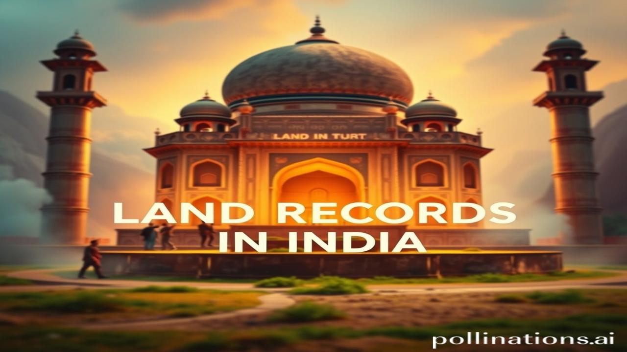 Evolution of Land Records in India,History,History,history,land,records,evolution,