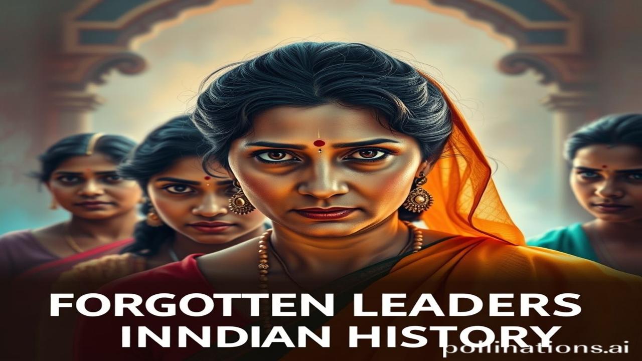 Forgotten Women Leaders in Indian History,Women,Women,women,leaders,history,forgotten,