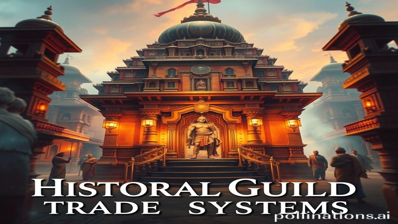 Historical Trade Guild Systems,History,History,history,trade,guild,systems,