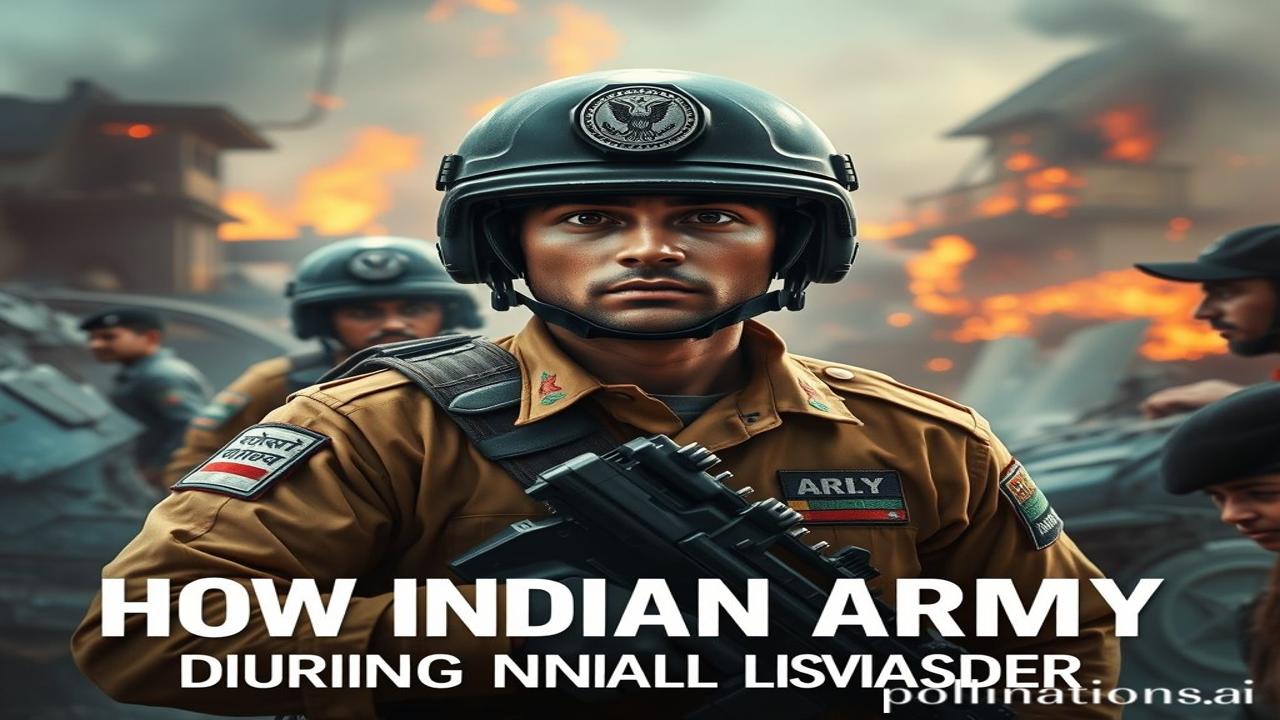 How Indian Army Helps During Natural Disasters,Defense,Defense,defense,army,disasters,humanitarian,