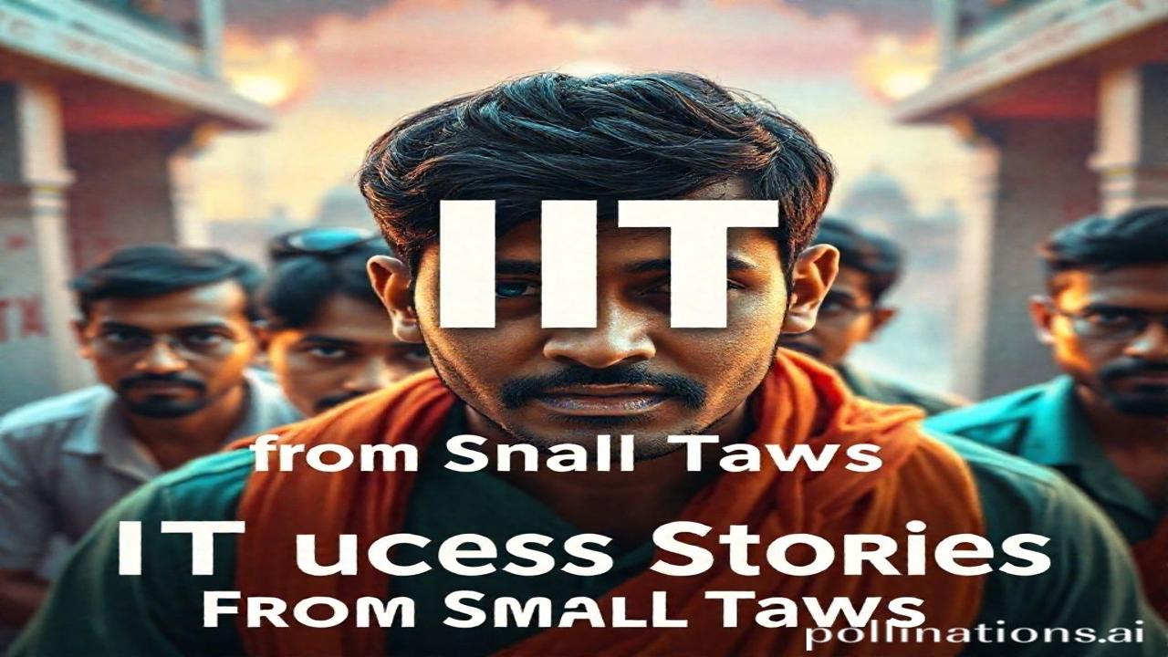 IIT Success Stories from Small Towns,Education,Education,education,success,iit,small-towns,