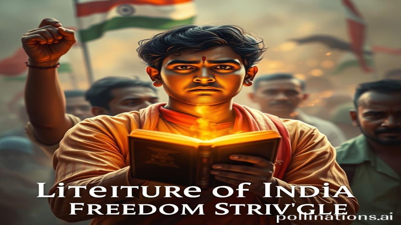 Literature of India's Freedom Struggle,Literature,Literature,literature,freedom-struggle,independence,writings,