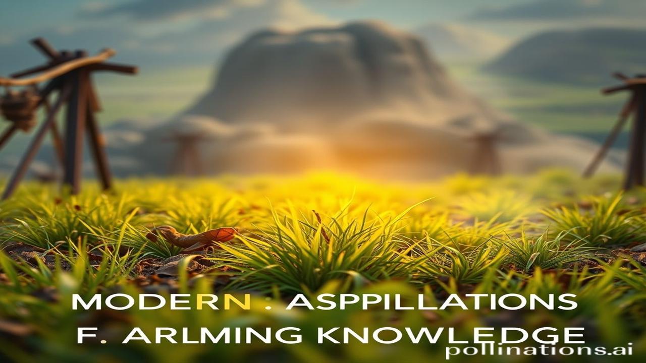 Modern Applications of Ancient Farming Knowledge,Agriculture,Agriculture,agriculture,ancient,knowledge,modern,