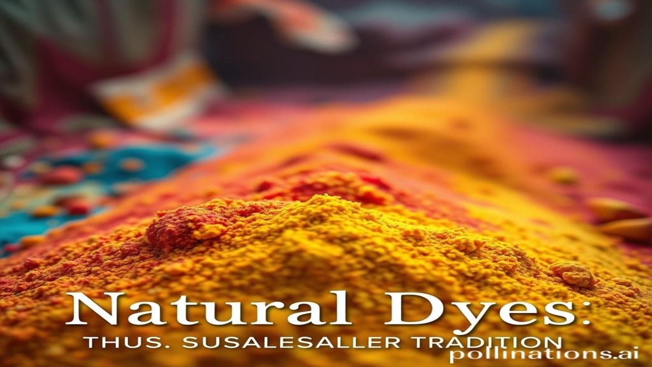 Natural Dyes: India's Sustainable Color Tradition,Environment,Environment,environment,dyes,sustainable,tradition,