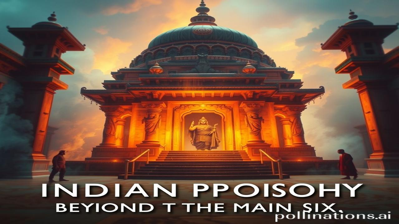 Schools of Indian Philosophy Beyond the Main Six,Philosophy,Philosophy,philosophy,schools,beyond,lesser-known,